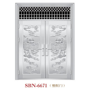 Stainless Steel Door for Outside Sunshine  (SBN-6671)